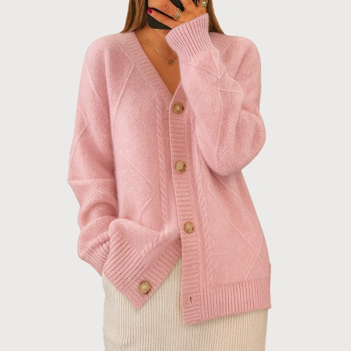 Éloise | Cable-Knit Cardigan