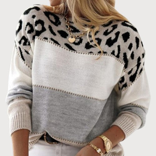 Charlene | Leopard Print Casual Sweater