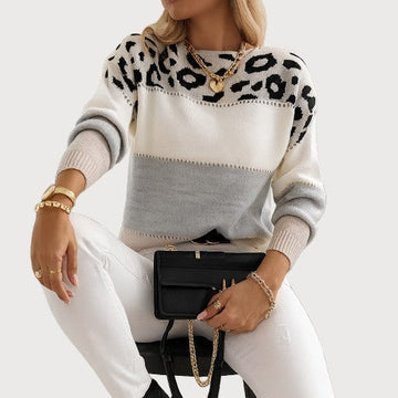 Charlene | Leopard Print Casual Sweater