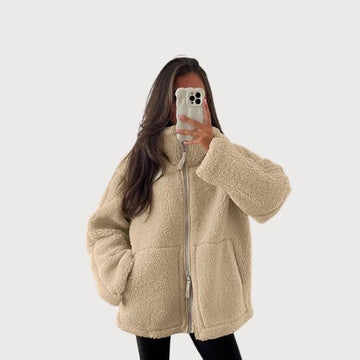 KAJA – Soft Teddy Coat