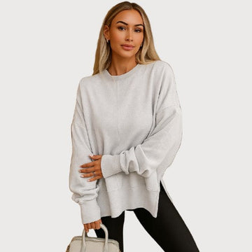 GWEN - Comfy Oversized Long Sleeve Sweatshirt